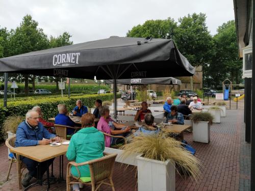 Voor de start eerst lekker genieten van koffie/thee en een lekkere koffiekoek