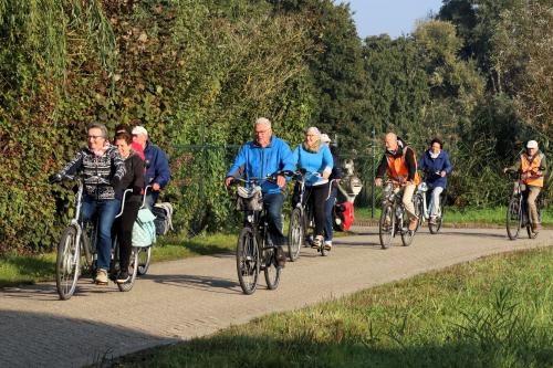 Lekker fietsen onder een lekker zonnetje