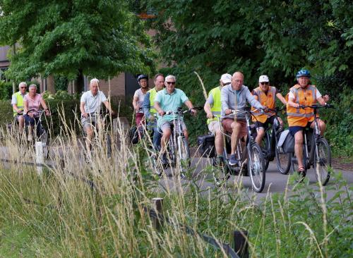 fietsen in een mooie omgeving