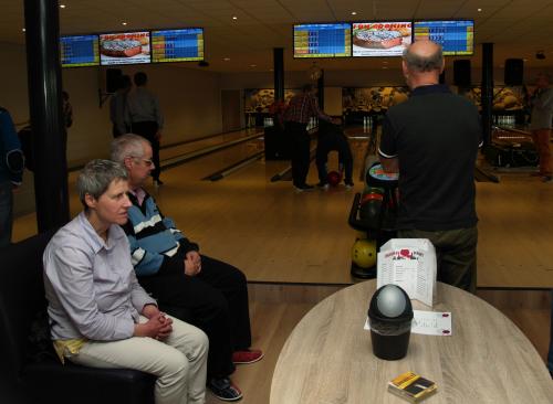 Eric en Anneke wachten op hun beurt