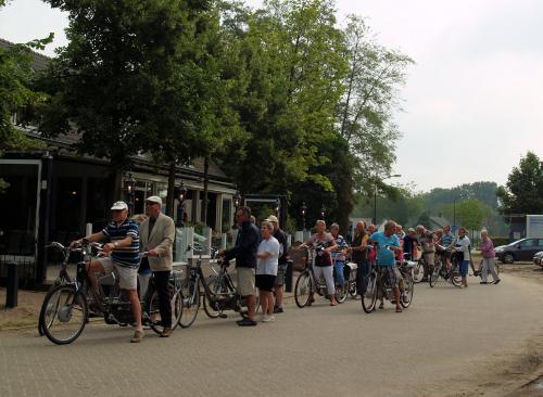 Klaar voor vertrek bij 't Stokske in Moergestel