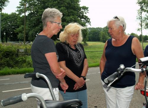 Anneke, Angeline en Marie-Josee