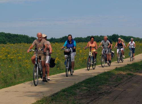 Genieten van het uitzicht op de Veluwe