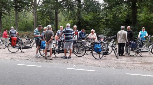 Een momentje rust tijdens de tocht van Kitty