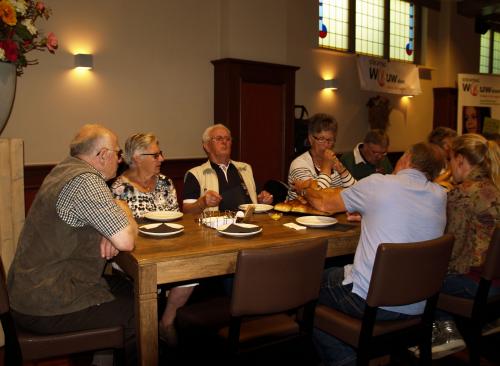 Ook onze Zeeuwse vrienden genieten van een geweldig lekkere lunch