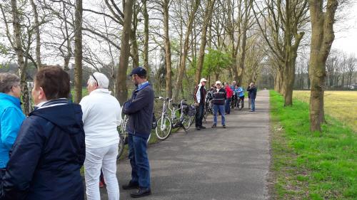 Vouwen uit de broek stop tijdens de tocht vanuit Roosendaal