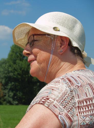 Een mooi portret van Truus, ook dat soort van fotografie kun je wel aan Pietje overlaten. 