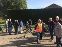 In de buurt van Poortvliet was het tijd voor een vudb-stop.