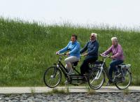 Marja met Frans en Angeline