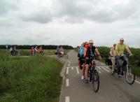 Mooie luchten boven het Vigeta-peloton in de polder