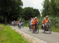 Johan en Piet gaan het Vigetapeloton voor tijdens deze mooie midweek